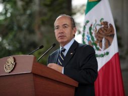 Calderón indica que no hará públicas las cifras de víctimas asociadas al narcotráfico. ARCHIVO  /