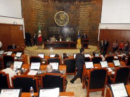 El secretario general del Congreso de Jalisco, declaró que no existe evidencia de que ese recurso haya ingresado al Congreso. ARCHIVO  /