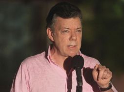 Juan Manuel Santos, presidente de Colombia, aún no ha sostenido reuniones con las FARC. ARCHIVO  /