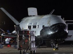 Imágen proporcionada por la Fuerza Aérea de EU muestra el X-37B. AFP  /