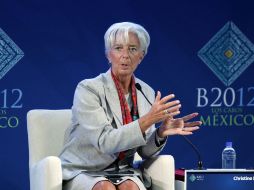 Christine Lagarde en la inauguración de la Cumbre de Negocios Business 20, en México. EFE  /