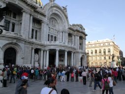 La inauguración del XXXIV Foro Internacional de Música Nueva 'Manuel Enríquez' se realizó en el Palacio de Bellas Artes. ARCHIVO  /