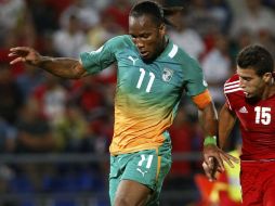 El marfileño Didier Drogba, estaría a punto de cerrar un acuerdo con el club chino Shanghai Shenhua. AP  /