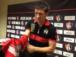 El delantero se comprometió a trabajar con intensidad para alcanzar los objetivos. ESPECIAL  /