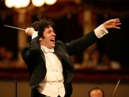Dudamel es el director de la Orquesta Filarmónica de los Ángeles. ESPECIAL  /
