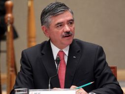 El consejero presidente Leonardo Valdés Zurita, durante la Sesión Extraordinaria del Consejo General del Instituto Federal Electoral. N  /