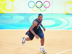 LeBron James ya sabe lo que es ganar una medalla de oro; en la justa olímpica de 2008 fue vital para que EU ganara el oro.GETTY IMAGES  /