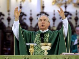 Al cardenal Francisco Robles se le entregará el Palio el próximo 29 de junio, de manos del Papa Benedicto XVI. ARCHIVO  /