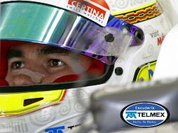 Sergio Pérez (Sauber) durante la tercera y última sesión de entrenamientos de libres, en el circuito urbano de Valencia, España. EFE  /
