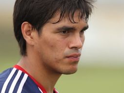 Sobre el cambio de pasto en el Omnlife, Báez confía que la superfiie natural les dé un juego más rápido. ESPECIAL  /