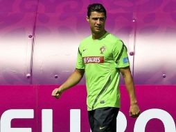 Cristiano Ronaldo ha venido de menos a más en su rendimiento en la Eurocopa y lleva tres goles en esta edición. EFE  /