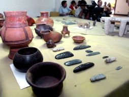 Las piezas precolombinas, todas de cerámica, son vasijas llamadas marmita. ARCHIVO  /