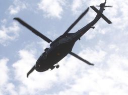 Autoridades de Colima, Jalisco y Michoacán buscan el helicóptero desaparecido, sin que hasta el momento haya resultados. ARCHIVO  /