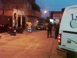 En el lugar, las autoridades aseguraron siete casquillos del calibre 9 milímetros.  /