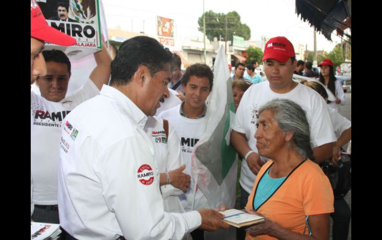 Ramiro Hernández dice sentirse arropado por la aceptación y el apoyo de los tapatíos. ESPECIAL  /