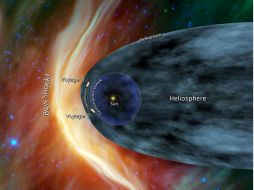 Los rayos cósmicos galácticos que impactaron en la sonda Voyager 1  aumentaron un 25% entre enero de 2009 y enero de 2012. AFP  /