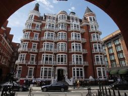 El fundador de WikiLeaks, un ex hacker de 40 años, se refugia en la  embajada ecuatoriana en Londres desde el 19 de junio. EFE  /