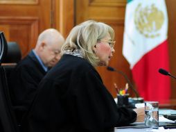 La ministra Olga María del Carmen Sánchez elaboró la resolución de la SCJN. ARCHIVO  /