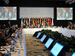 Reunión de cansilleres del Mercosur, previa a la cumbre de presidentes del bloque. EFE  /