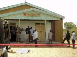 Hombres encapuchados irrumpieron con armas de fuego y granadas en la AIC causando al menos 17 muertes. EFE  /