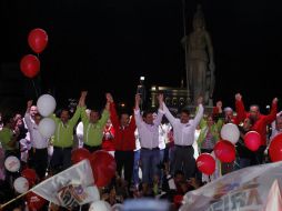 Festejo de Aristóteles Sandoval en La Minerva.  /