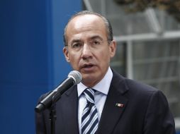 Calderón dio su mensaje tras conocerse los resultados del conteo rápido oficial del IFE. NTX  /