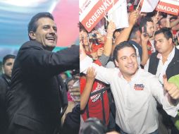 Enrique Peña Nieto fue anunciado como el virtual ganador por el IFE y reconocido por el Presidente Felipe Calderón Hinojosa.  /