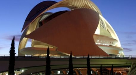 En Valencia, los majestuosos edificios de este ingeniero son la mejor infraestructura para espectáculos musicales. ESPECIAL  /