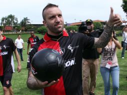 El delantero estará trabajando en su rehabilitación para estar listo para la semana entrante. ARCHIVO  /