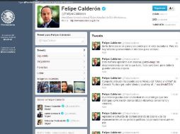 El Presidente Calderón afirma que las derrotas no son para siempre, a través de un mensaje en su cuenta de Twitter.  /