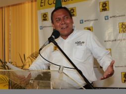 Jesús Zambrano Grijalva afirma que la actuación del PRD será con apego a la ley, de forma pacífica y en defensa del voto. NTX  /