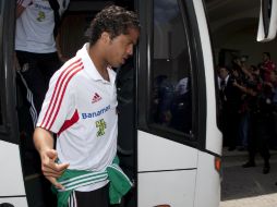 Se presentó el mediocampista Giovani Dos Santos, con el resto de los seleccionados olímpicos. MEXSPORT  /