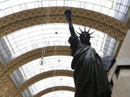 Gustave Eiffel  se encargó de diseñar la estructura interna de la obra que se ha convertido en uno de los estandartes más famosos. AFP  /