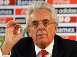 Justino Compeán viajará a Brasil para arreglar detalles de la Copa América del 2015 y ver la final de la Copa Libertadores. MEXSPORT  /