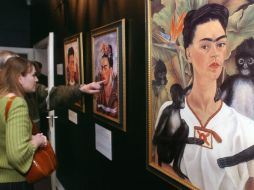 Las obras de la mexicana Frida Kahlo, ya han sido apreciadas en las ciudades alemanas de Colonia y Bonn. ARCHIVO  /
