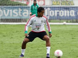 Giovani dos Santos trabaja fuerte para llegar a tope a londres 2012. MEXSPORT  /