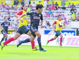 Rafael Márquez Lugo, uno de los refuerzos que llegaron este verano al Rebaño, fue titular.  /
