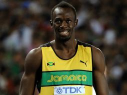 Usain Bolt centrará su atención en recuperarse de pequeños problemas físicos que padece. ARCHIVO  /