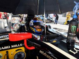 Gutiérrez registró su vuelta más rápida en la primera que realizó en la sesión de clasificación. ARCHIVO  /