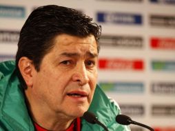 El técnico indicó que sus jugadores están muy bien en el aspecto mental. ARCHIVO  /