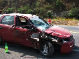 Prosiguen los accidentes de tráfico en carreteras principales del Estado. ARCHIVO  /