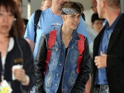 No es la primera vez que Bieber tiene problemas con fotógrafos. AFP  /