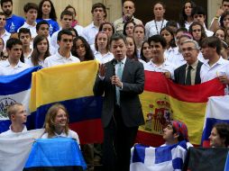 Santos valoró el carácter iberoamericano de la Ruta Quetzal. EFE  /