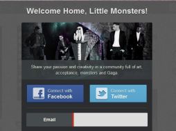La página se presentó ayer con el mensaje '¡Bienvenidos a casa, pequeños monstruos!'. ESPECIAL  /