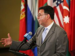Embajador ante la ONU, Alexander Pankin, en reunión del Consejo de Seguridad de la ONU  en la ciudad de Nueva York. AFP  /