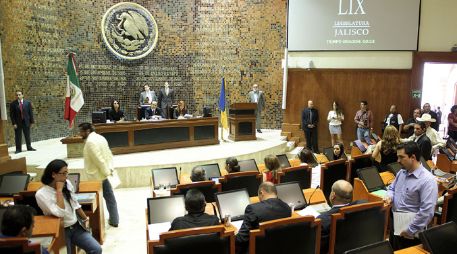 De acuerdo con un reporte del organismo estatal, el Congreso local no ha reportado por concepto de cuotas patronales 31.5 mdp. ARCHIVO  /