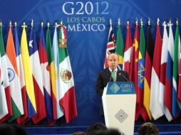 La cumbre de Líderes fue los días 18 y 19 de junio en Los Cabos. ARCHIVO  /