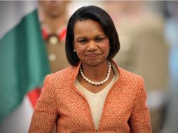 Rice fue secretaria de estado en la era George W. Bush entre 2005 y 2009. ARCHIVO  /