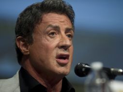 El jueves por la noche Stallone dio un adelanto de la segunda entrega de ''Los Indestructibles'' en San Diego. EFE  /