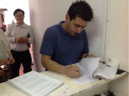 Hugo Luna, en calidad de representante, presentó la inconformidad ante el IEPC. Imagen de @Alfaro140  /